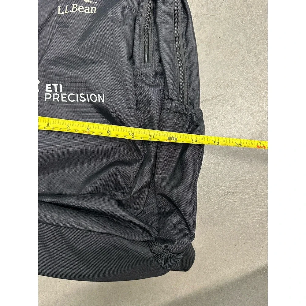 L.L.Bean Comfort Carry Laptop Pack 28L Black Backpack NWT 511138